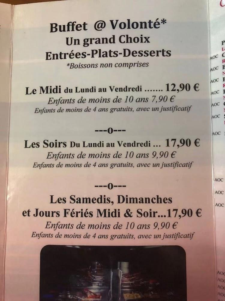 Grand buffet - Menu Image 3